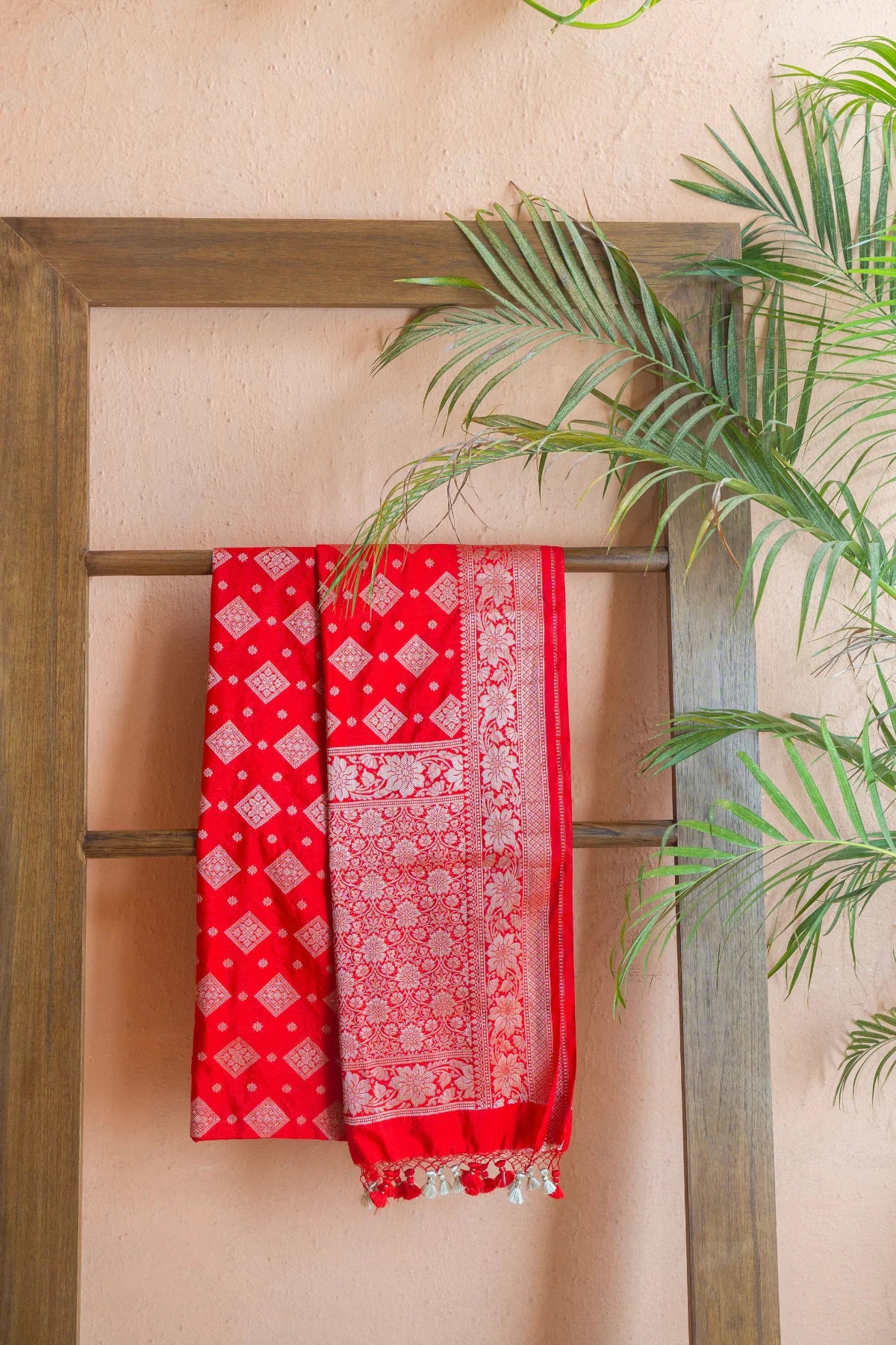 Banarasi Silk Sarees -Red 2