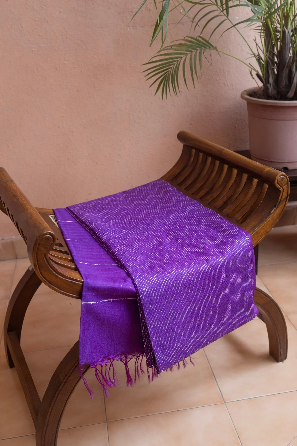 Tussar Silk Sarees - Purple