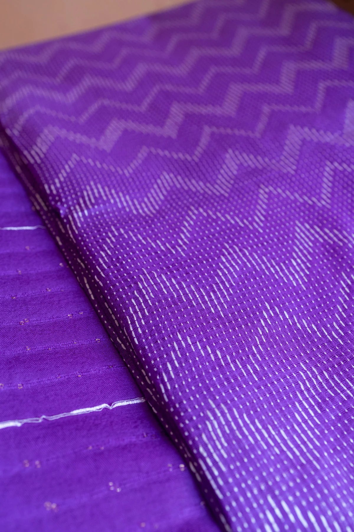 Tussar Silk Sarees - Purple