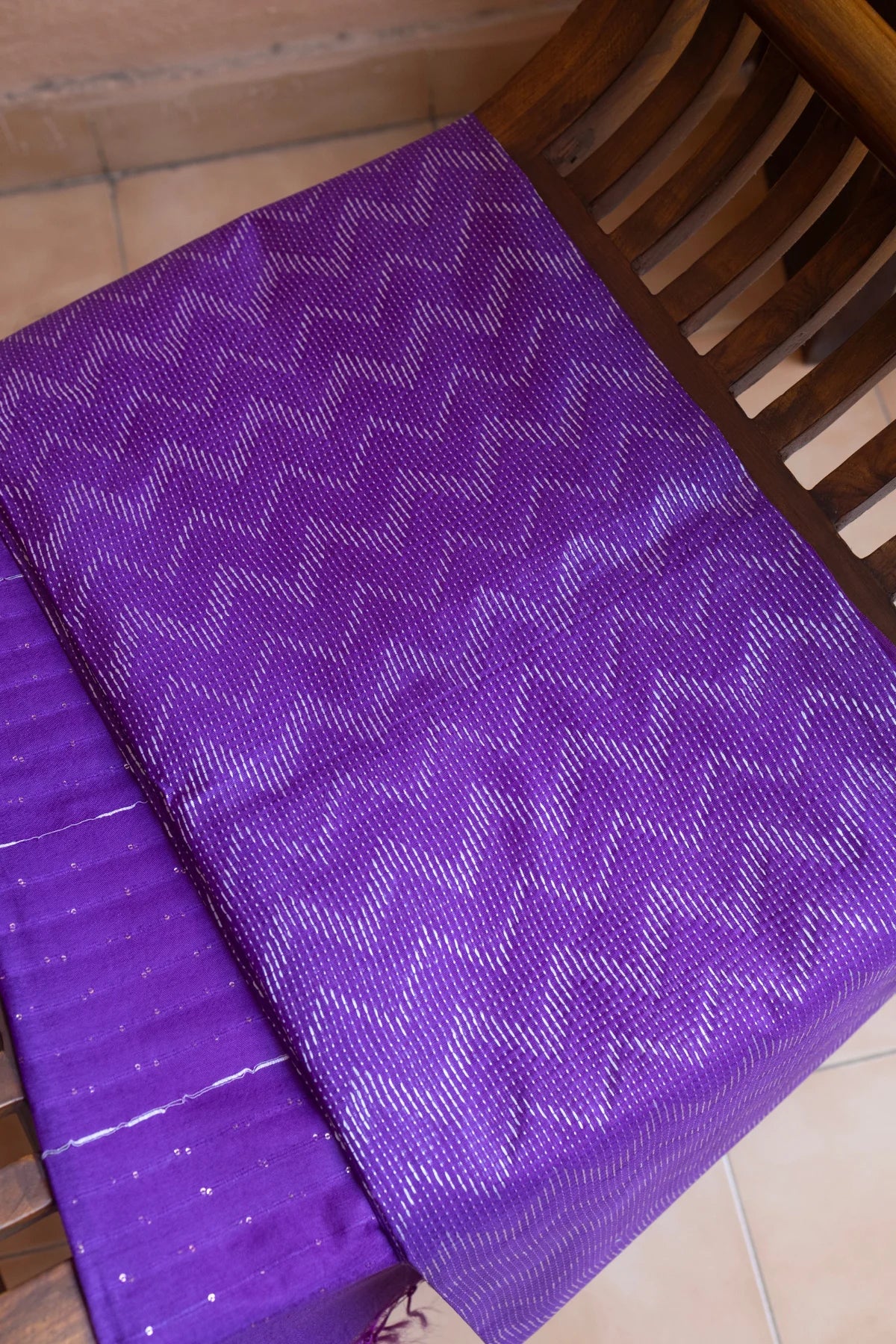 Tussar Silk Sarees - Purple